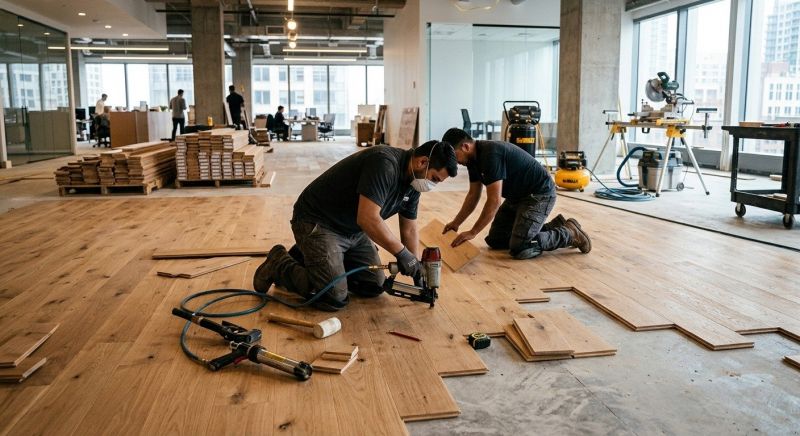 Commercial Hardwood Service in Kents Store, VA