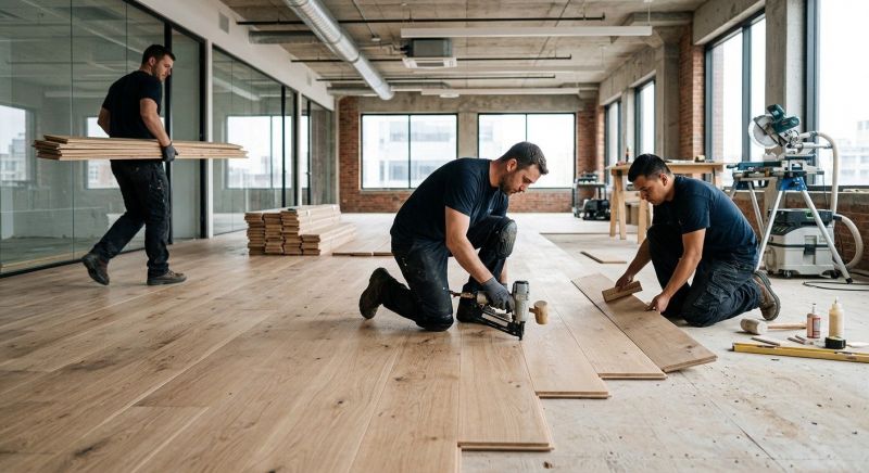 Commercial Hardwood Service in Mineral, VA