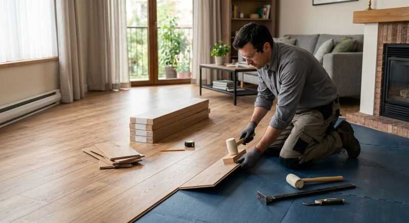 Laminate Floor Installation in Cartersville, VA
