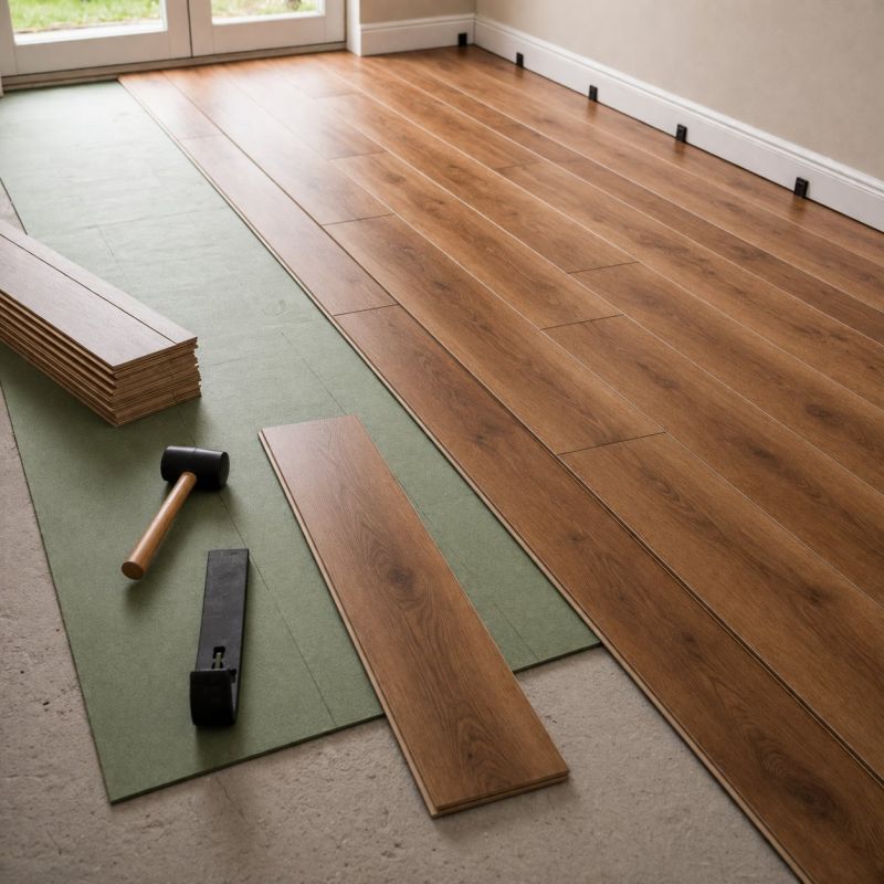 Laminate Floor Remodeling in Powhatan, VA