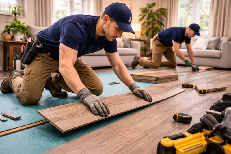 Laminate Floor Replacement in Fork Union, VA