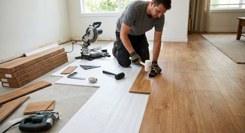 Laminate Floor Replacement in Glen Allen, VA