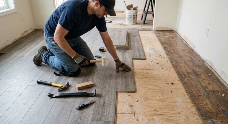 Laminate Flooring Replacement in Powhatan, VA