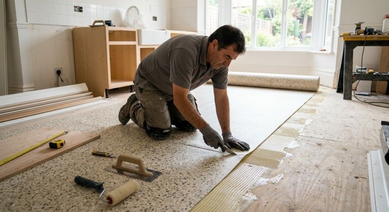 Linoleum Floor Installation in Mineral, VA