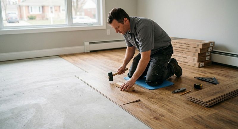 Linoleum Floor Installation in Mineral, VA