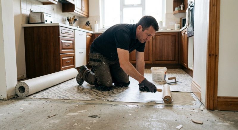 Linoleum Floor Installation in Moseley, VA