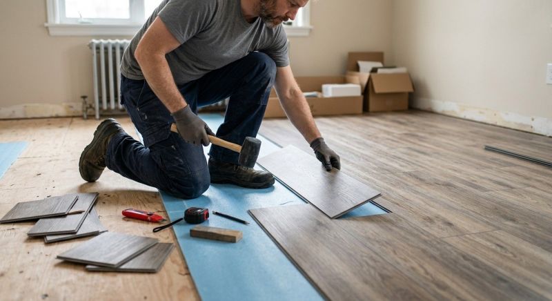Linoleum Flooring Replacement in Powhatan, VA