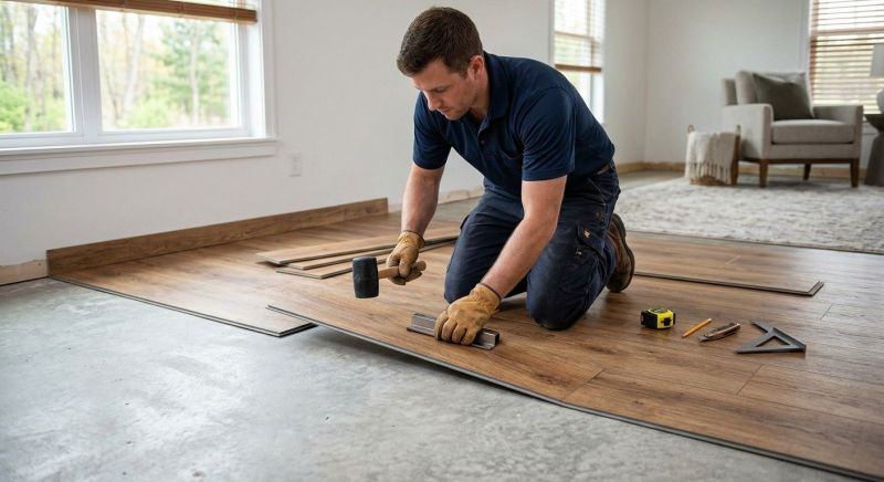 Luxury Vinyl Tile Installation in Cumberland, VA