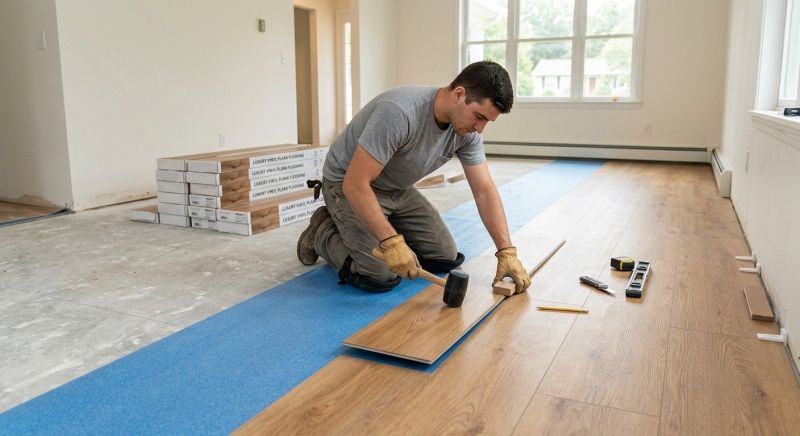 Lvt Flooring Installation in Montpelier, VA