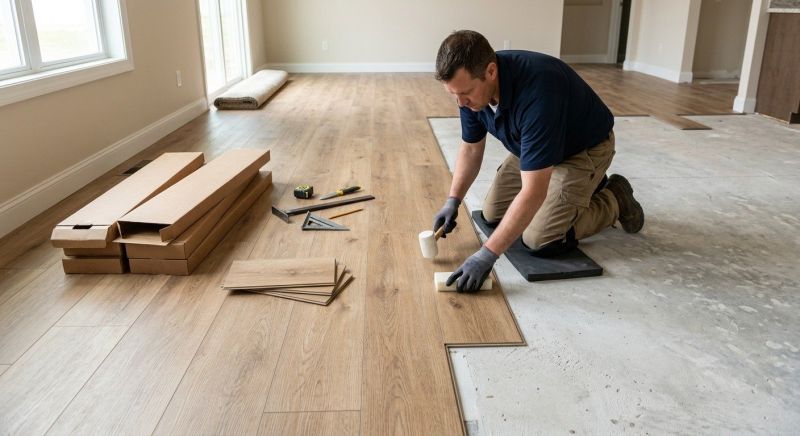 Lvt Flooring Installation in Moseley, VA