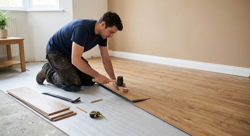 Plank Laminate Installation in Powhatan, VA