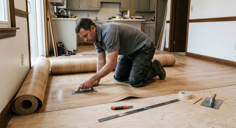 Sheet Flooring Installation in Chesterfield, VA