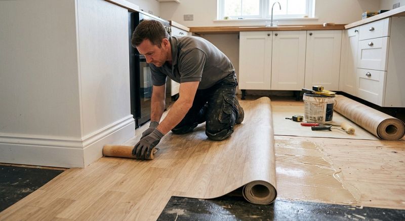 Sheet Linoleum Installation in Fork Union, VA