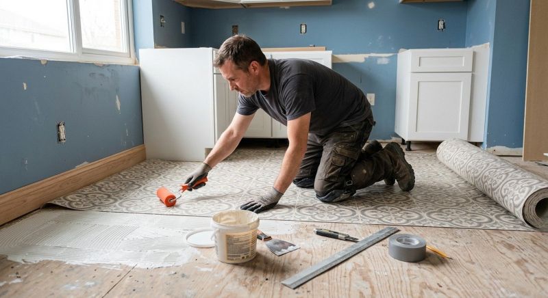 Sheet Vinyl Installation in Glen Allen, VA