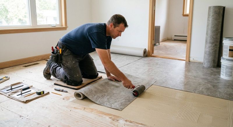 Sheet Vinyl Installation in Powhatan, VA