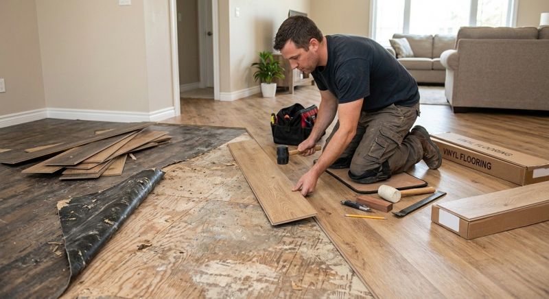 Vinyl Flooring Installation in Glen Allen, VA