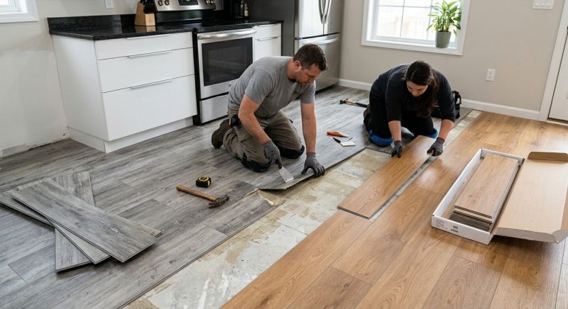 Vinyl Tile Replacement in Powhatan, VA