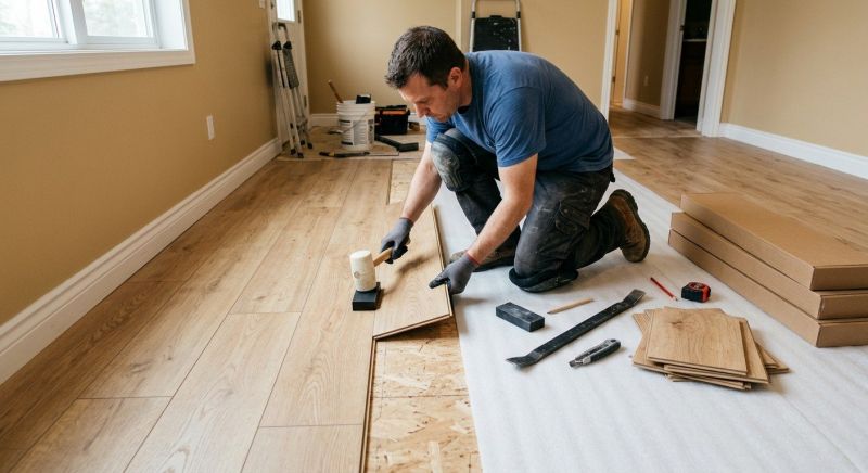 Wood Laminate Installation in Powhatan, VA